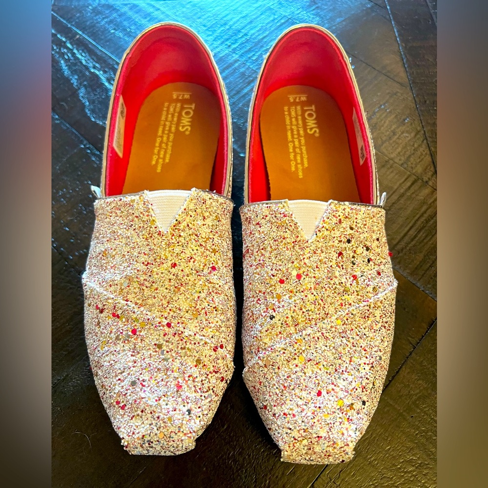 Glitter Toms Alpargata